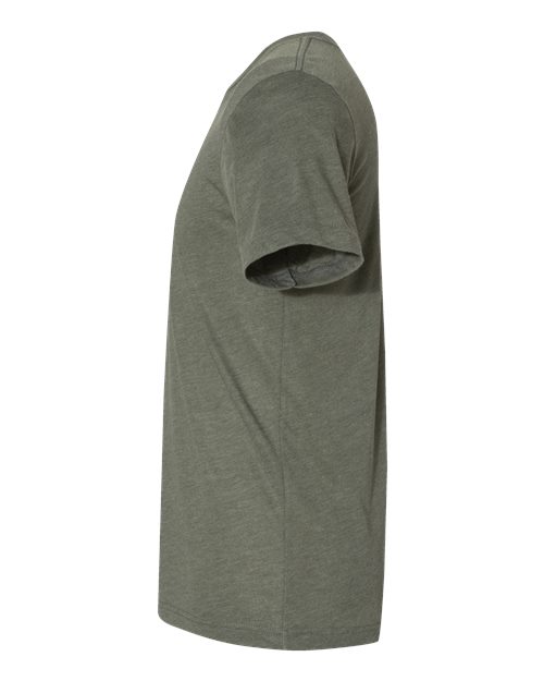 BELLA + CANVAS 3413 Military Green Triblend — direct side