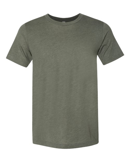 BELLA + CANVAS 3413 Military Green Triblend — front