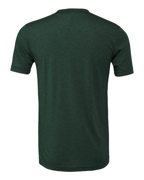 BELLA + CANVAS 3413 Solid Forest Triblend — back