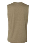 BELLA + CANVAS 3483 Heather Olive — back