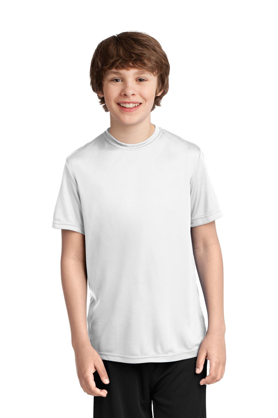 Youth Performance Tee - White