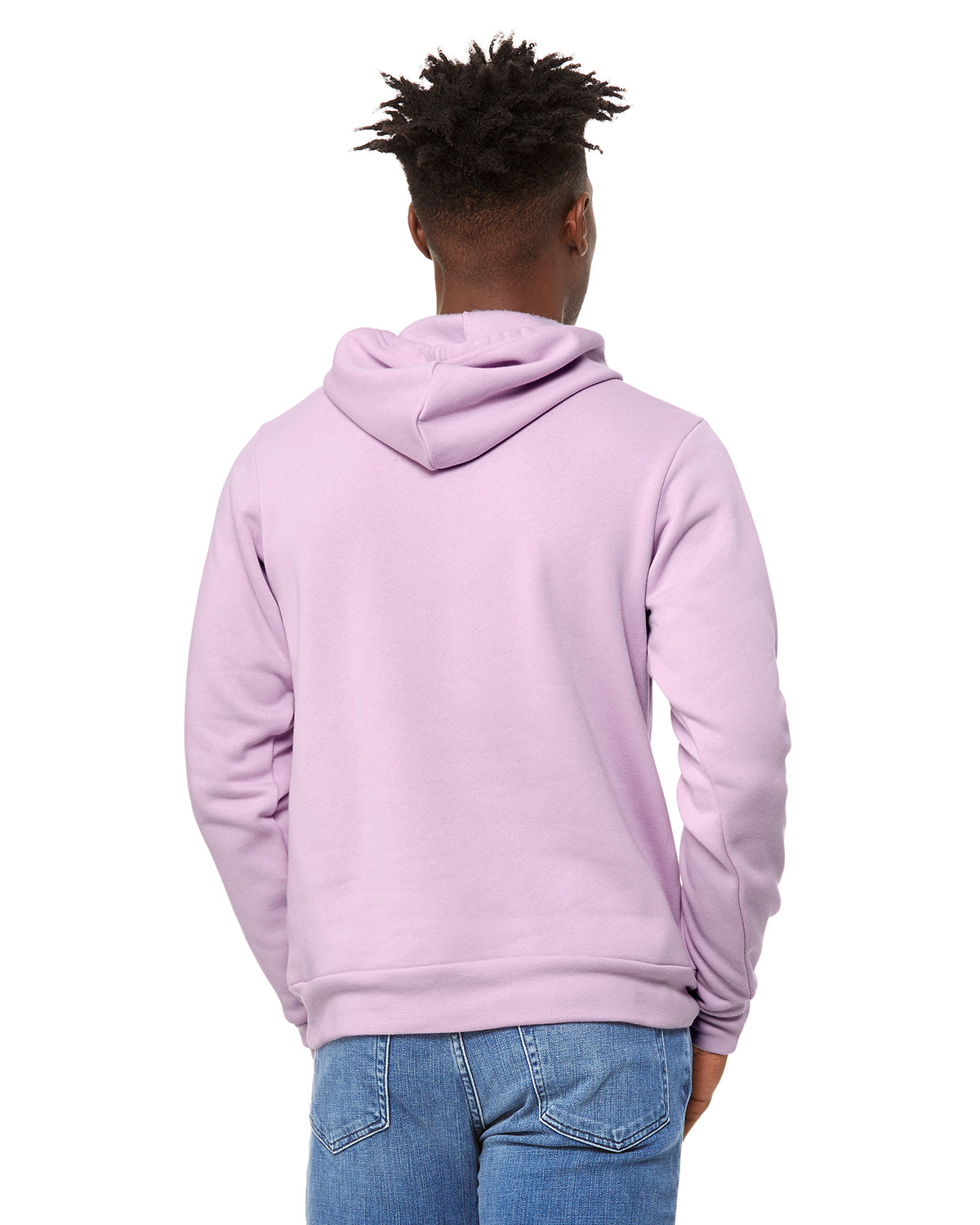 Unisex Sponge Fleece Pullover Hoodie - Lilac