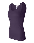 Women's 2x1 Rib Tank - Purple