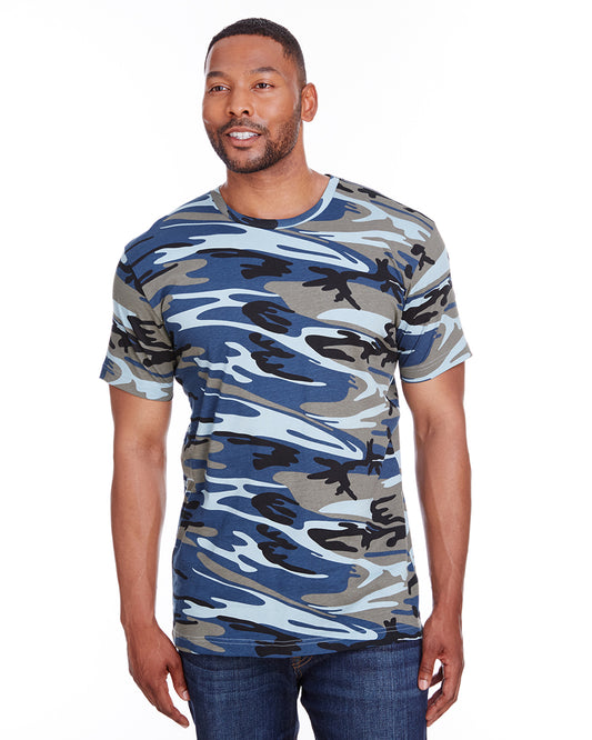 Camo T-Shirt - Blue Woodland