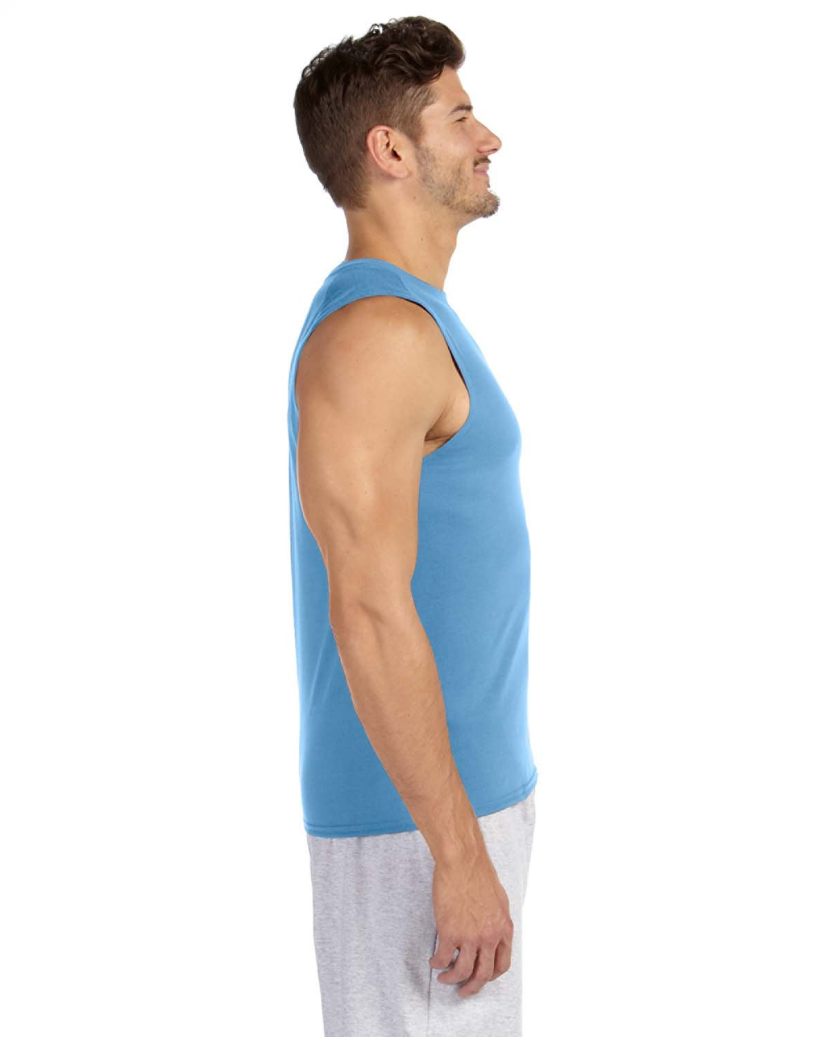 Unisex Performance®  Sleeveless T-Shirt - Carolina Blue