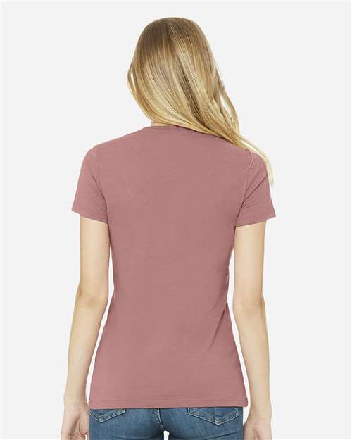 BELLA + CANVAS 6004 Mauve — on model back
