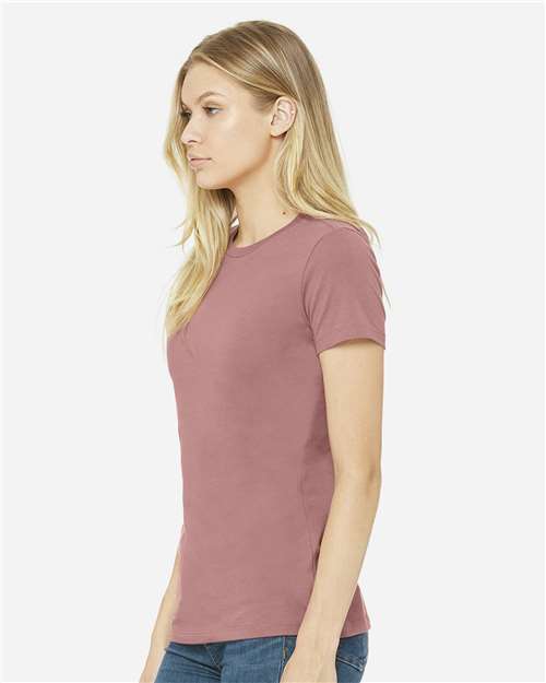 BELLA + CANVAS 6004 Mauve — on model side