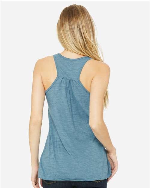 BELLA + CANVAS 8800 Denim Slub — on model back