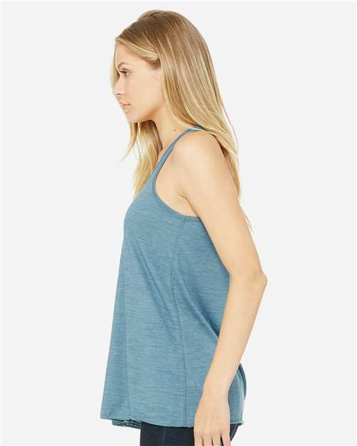 BELLA + CANVAS 8800 Denim Slub — on model side
