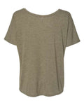 BELLA + CANVAS 8816 Heather Olive — back
