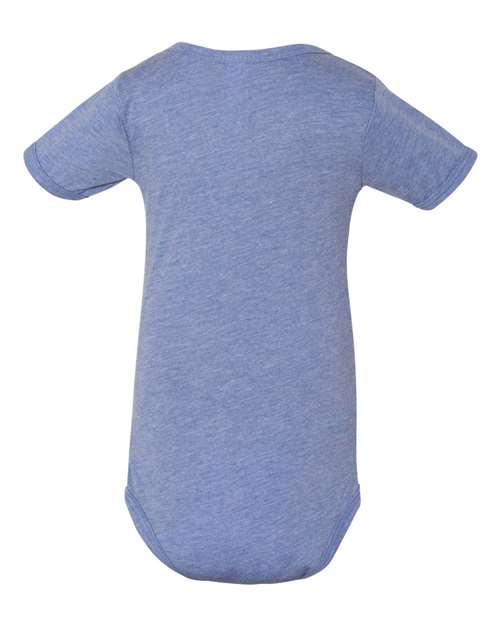 BELLA + CANVAS 134B Blue Triblend — back