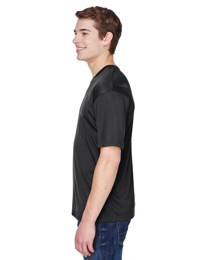 Men's Cool & Dry Basic Performance T-Shirt - Black