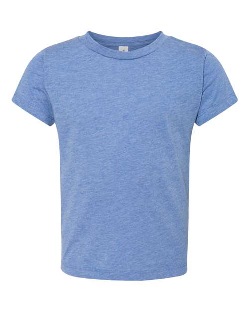 BELLA + CANVAS 3413T Blue Triblend — front