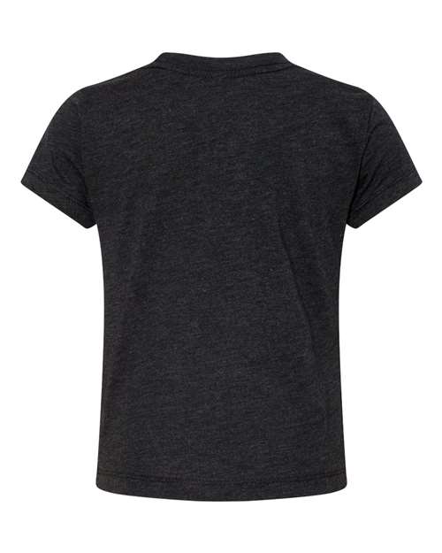 BELLA + CANVAS 3413T Charcoal Black Triblend — back