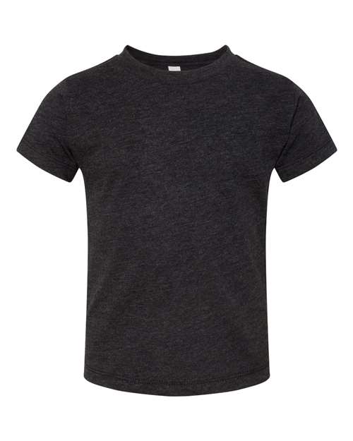 BELLA + CANVAS 3413T Charcoal Black Triblend — front