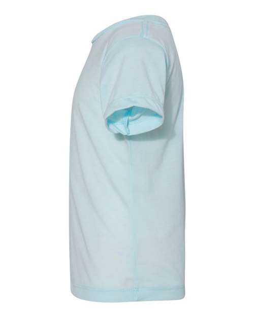 BELLA + CANVAS 3413T Ice Blue Triblend — direct side
