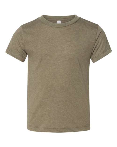 BELLA + CANVAS 3413T Olive Triblend — front
