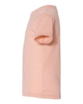 BELLA + CANVAS 3413T Peach Triblend — direct side