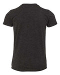 BELLA + CANVAS 3413Y Charcoal Black Triblend — back