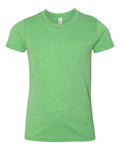 BELLA + CANVAS 3413Y Green Triblend — front