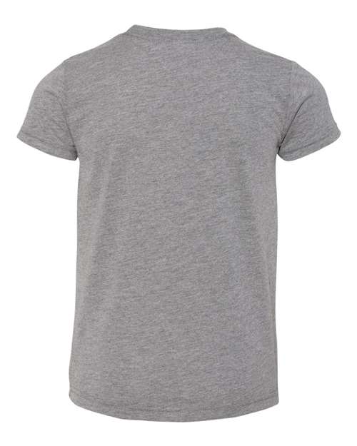 BELLA + CANVAS 3413Y Grey Triblend — back