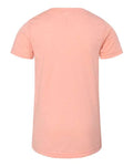 BELLA + CANVAS 3413Y Peach Triblend — back