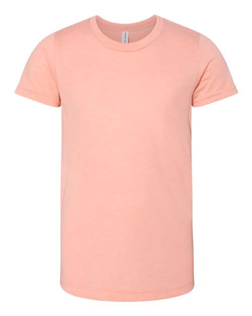 BELLA + CANVAS 3413Y Peach Triblend — front
