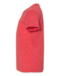 BELLA + CANVAS 3413Y Red Triblend — direct side
