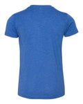 BELLA + CANVAS 3413Y True Royal Triblend — back