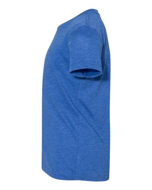 BELLA + CANVAS 3413Y True Royal Triblend — direct side