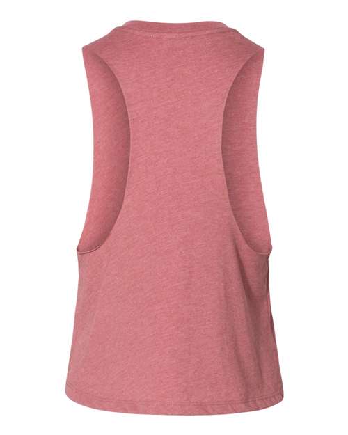 BELLA + CANVAS 6682 Heather Mauve — back