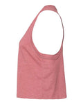 BELLA + CANVAS 6682 Heather Mauve — direct side