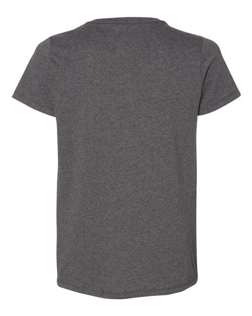 Hanes 5680 Charcoal Heather — back