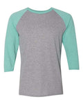 JERZEES 601RR Oxford/ Mint Heather — front