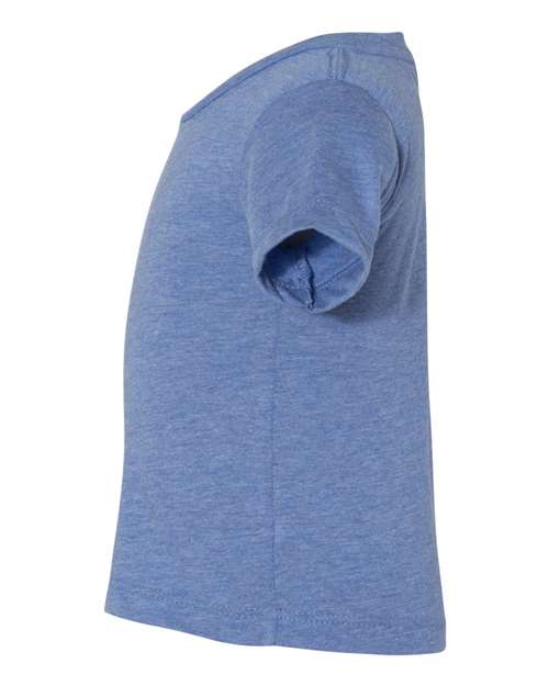 BELLA + CANVAS 3413B Blue Triblend — direct side