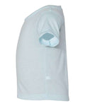 BELLA + CANVAS 3413B Ice Blue Triblend — direct side