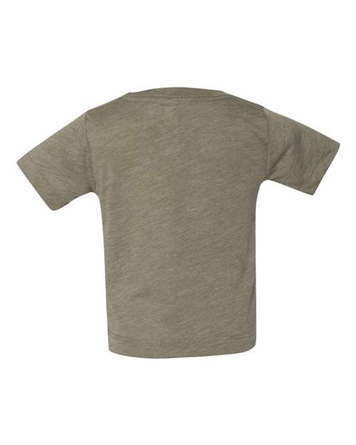 BELLA + CANVAS 3413B Olive Triblend — back
