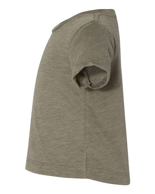 BELLA + CANVAS 3413B Olive Triblend — direct side