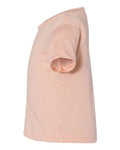 BELLA + CANVAS 3413B Peach Triblend — direct side