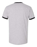 Next Level 3604 Heather Grey/ Black — back