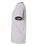 Next Level 3604 Heather Grey/ Black — direct side