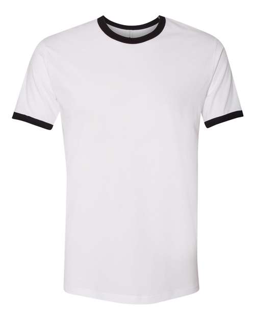 Next Level 3604 White/ Black — front