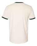Next Level 3604 Natural/ Forest Green — back