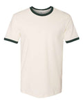 Next Level 3604 Natural/ Forest Green — front