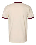 Next Level 3604 Natural/ Maroon — back