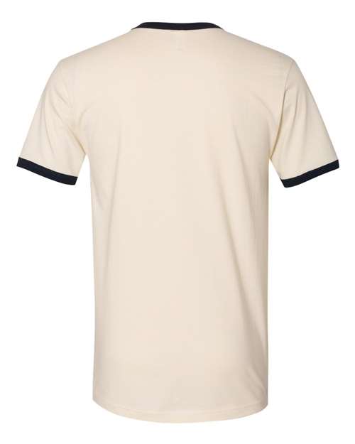 Next Level 3604 Natural/ Midnight Navy — back