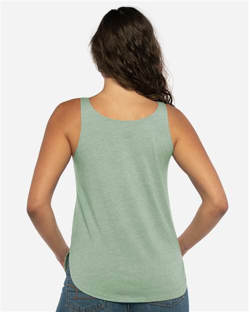 Next Level 5033 Stonewash Green — on model back