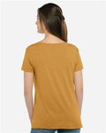 Next Level 5030 Antique Gold — on model back