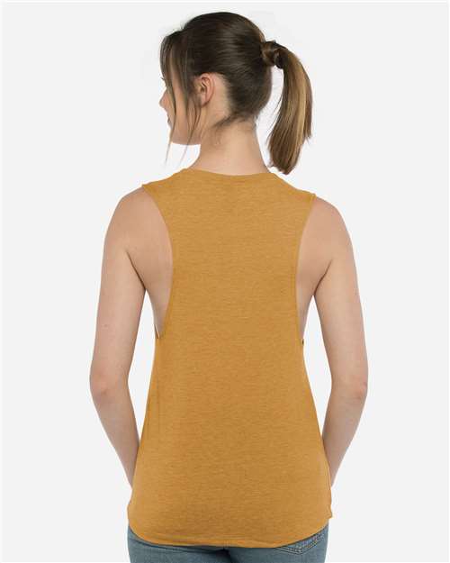 Next Level 5013 Antique Gold — on model back