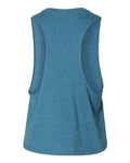 BELLA + CANVAS 6682 Heather Deep Teal — back